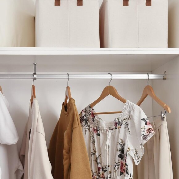 Storage Bins, Shelves Baskets for Organizing, Large Fabric Closet Organizers wit - Picture 2 of 7